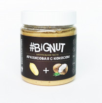 Goodtraditions #BIGNUT Арахисовая паста с кокосом, 500 г
